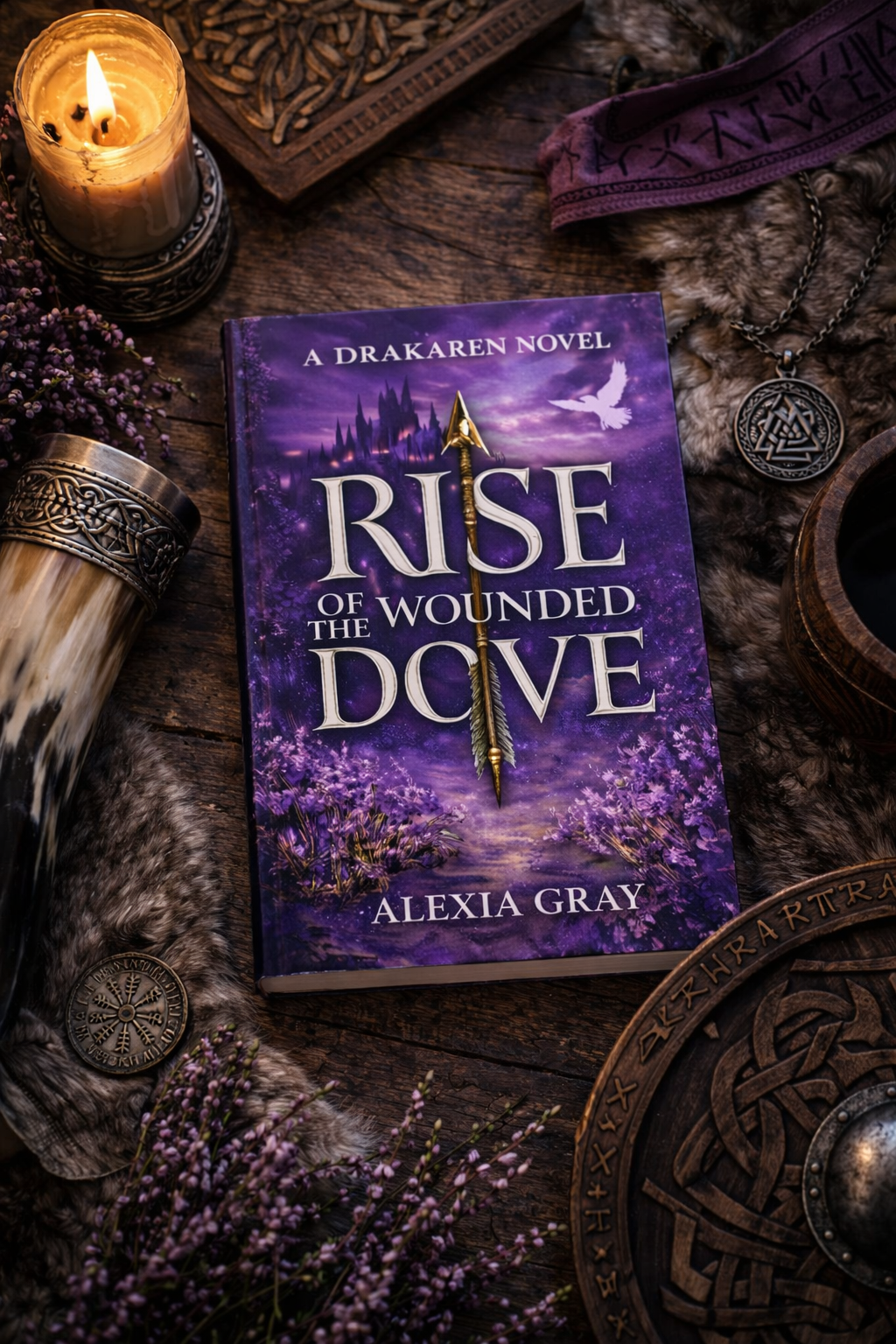 Rise of the Wounded Dove Paperback- Signed Copy